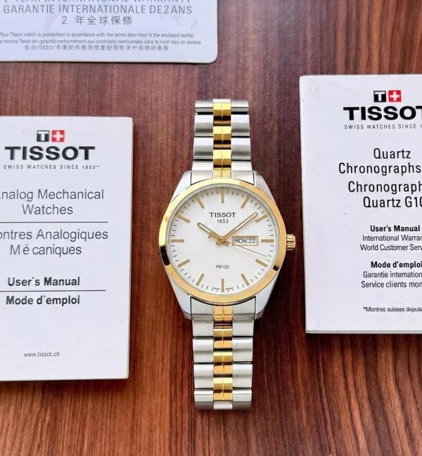 TISSOT 1853 PC100 DAY DATE WATCH