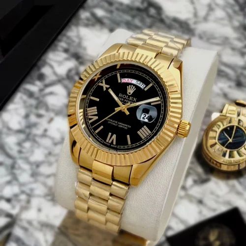 ROLEX DAY DATE GOLD BLACK (CELL MODEL)
