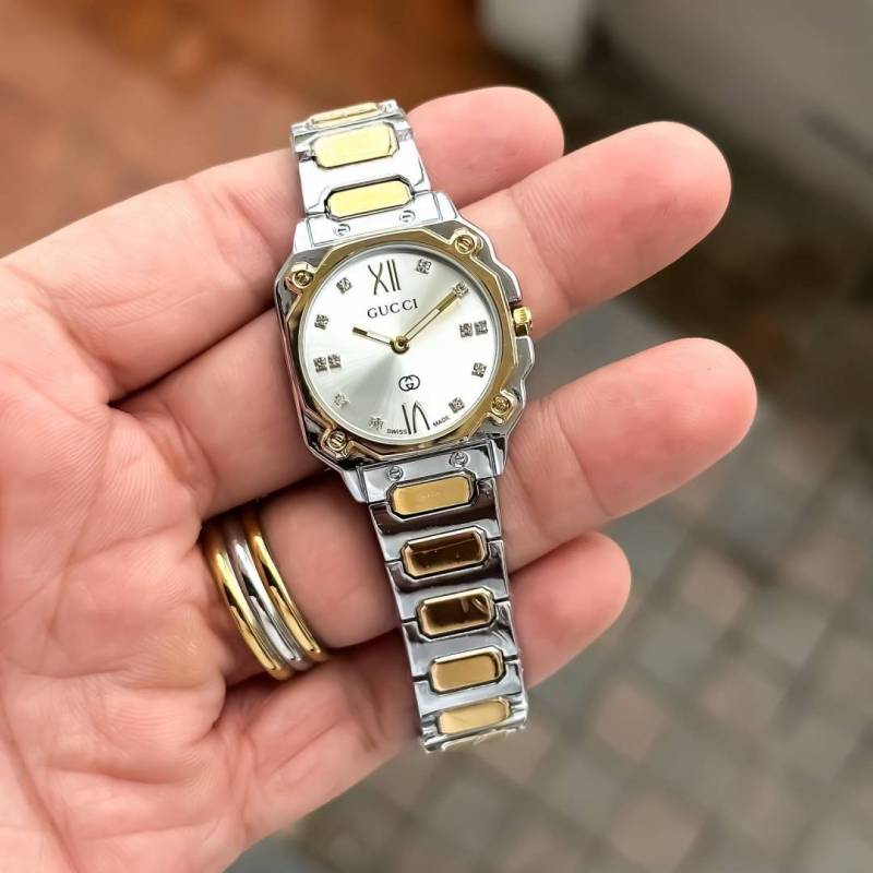 GUCCI WOMEN'S WATCH (WHITE GOLD)