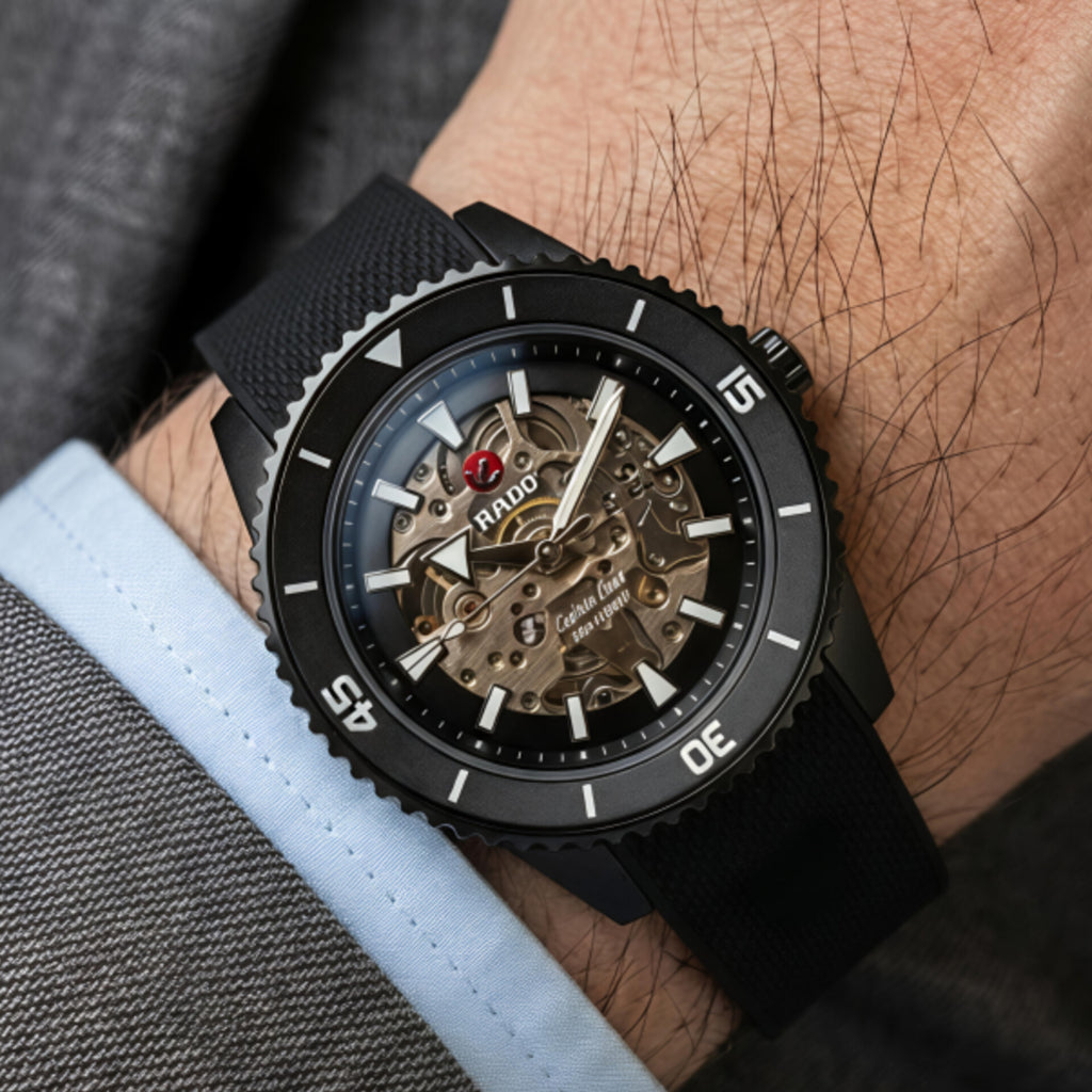 RADO CAPTAIN COOK SKELETON (AUTOMATIC)
