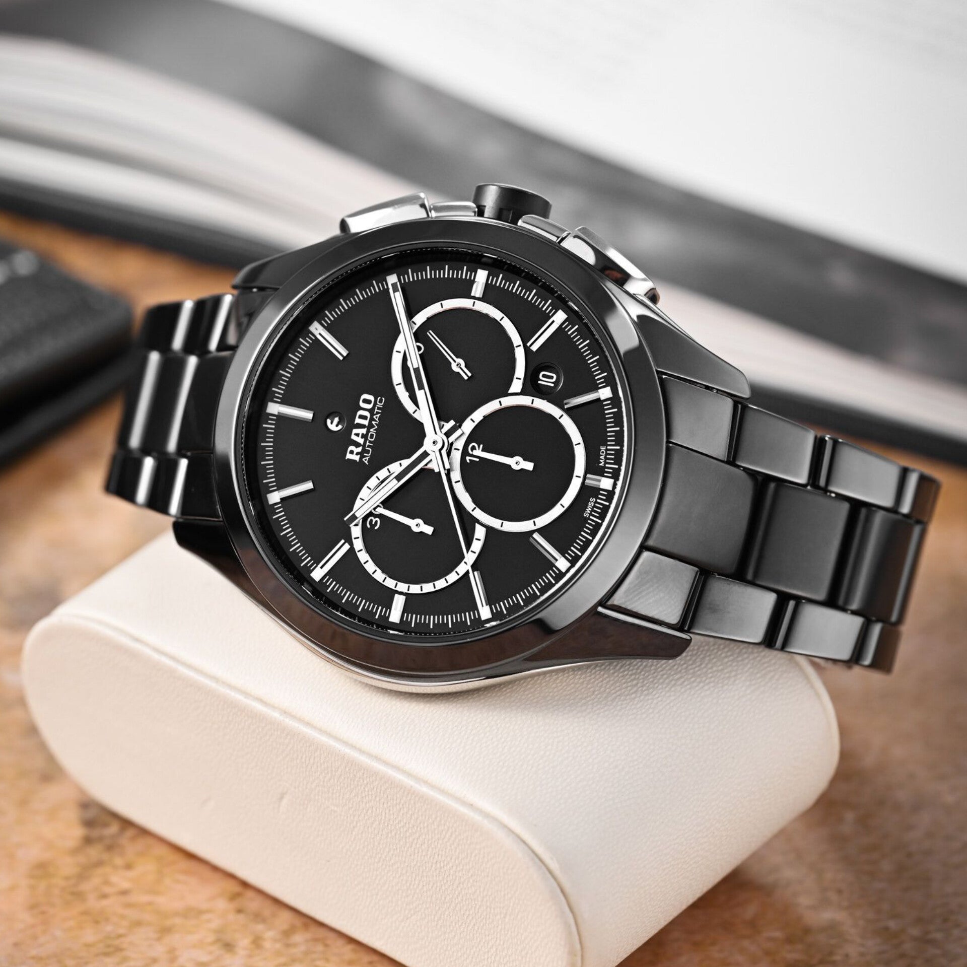 RADO HYPERCHROME CHRONOGRAPH (BLACK SILVER)