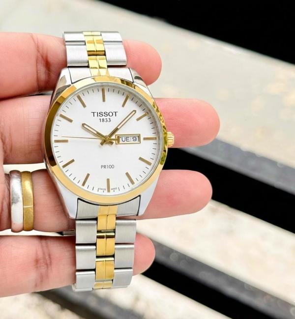 TISSOT 1853 PC100 DAY DATE WATCH