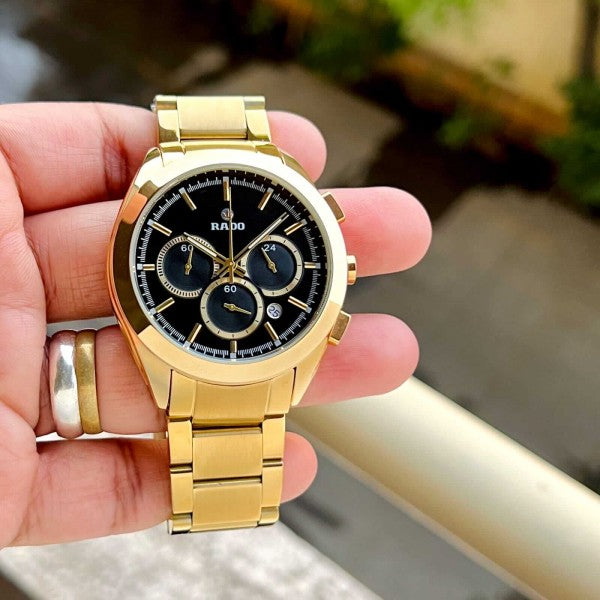 RADO HYPERCHROME CHRONOGRAPH (GOLD BLACK)