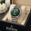 RADO CENTRIX SILVER GREEN (CELL MODEL)