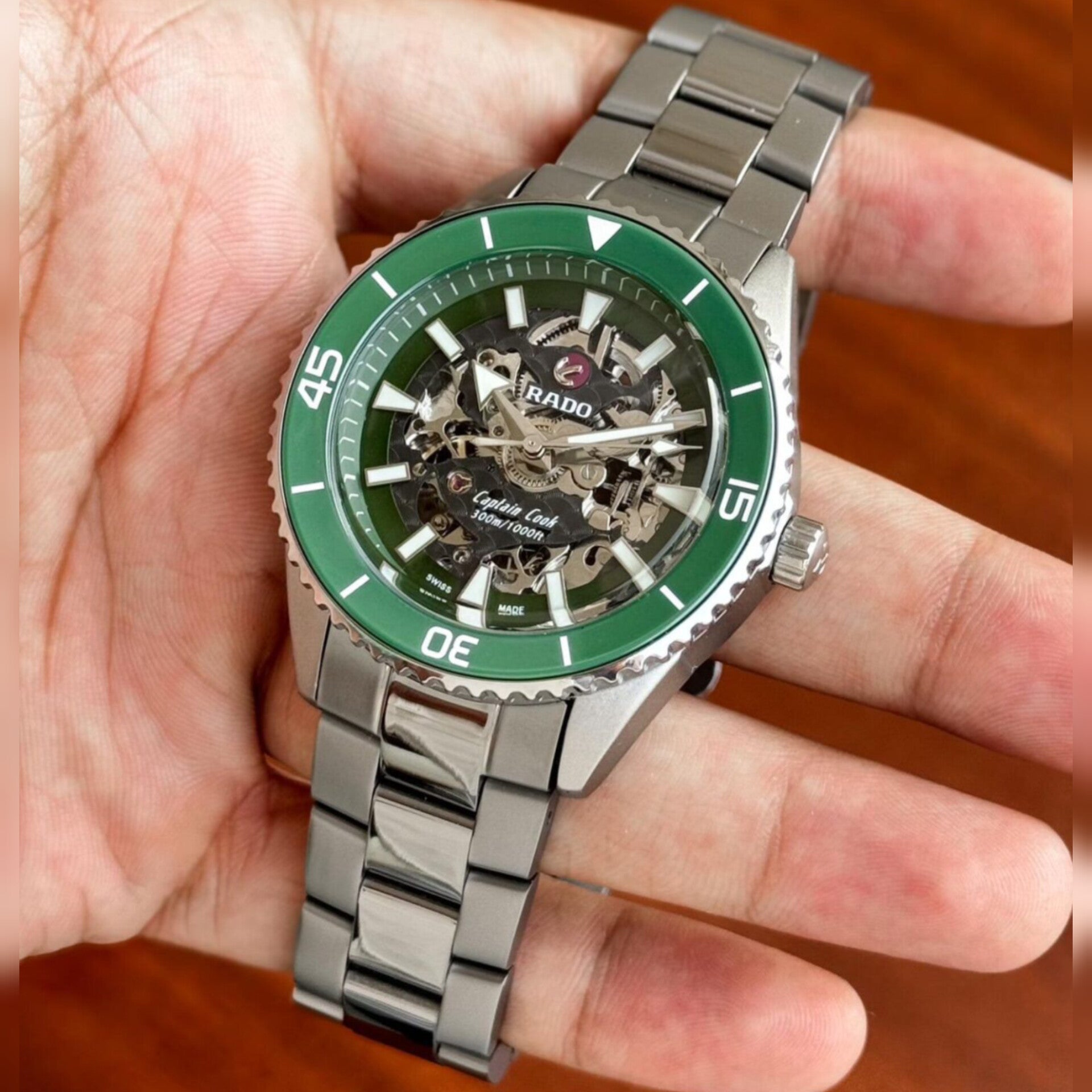 RADO CAPTAIN COOK SKELETON (AUTOMATIC)