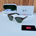 RAYBAN TIGER GREEN SUNGLASSES WITH ORIGINAL BOX AND KIT