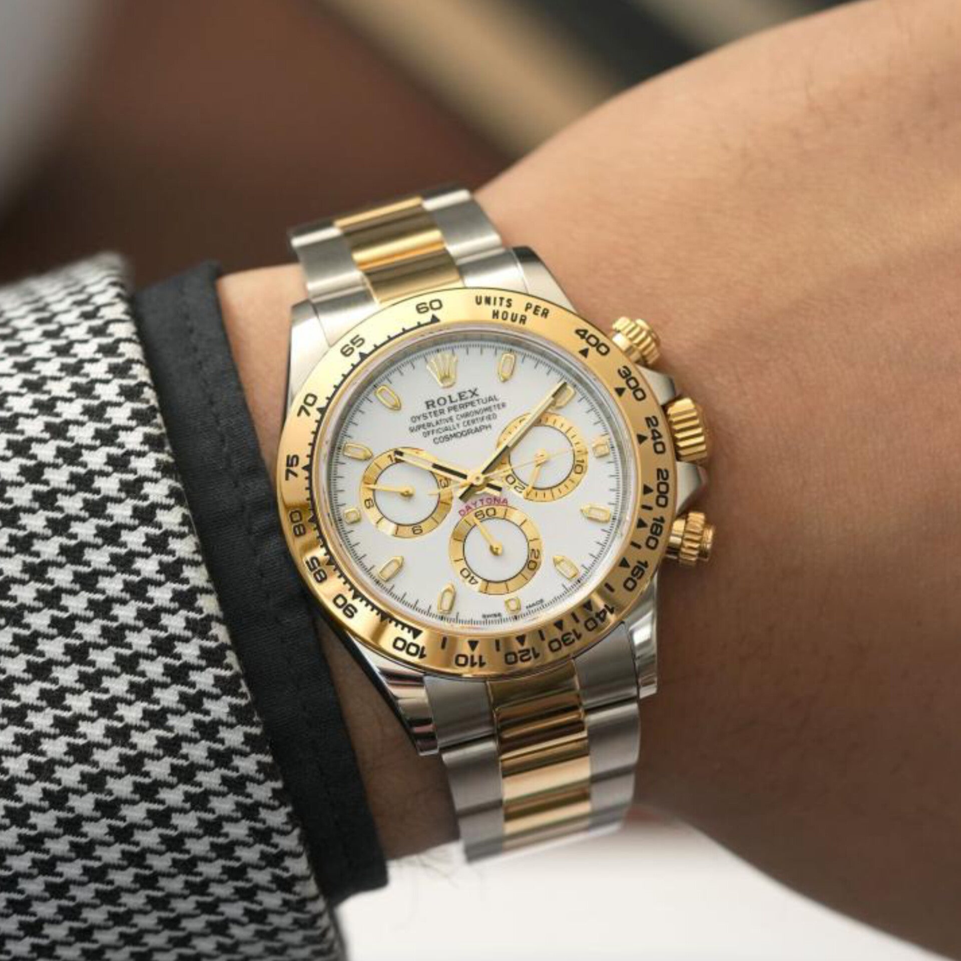 ROLEX DAYTONA WHITE GOLD (AUTOMATIC)