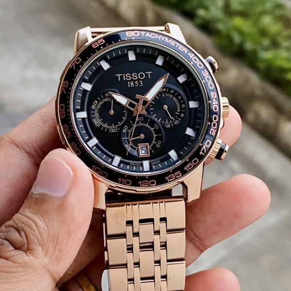 TISSOT 1853 SUPER SPORT CHRONOGRAPH WATCH (COPPER BLACK)