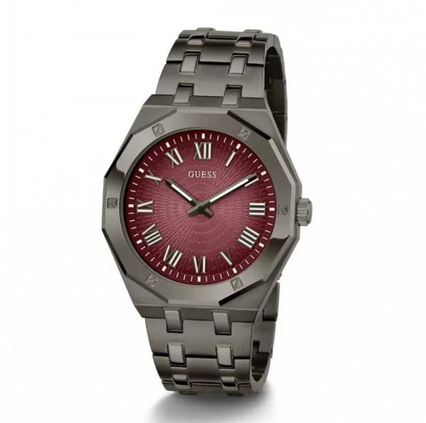 GUESS ANALOG WATCH (RED BLACK)