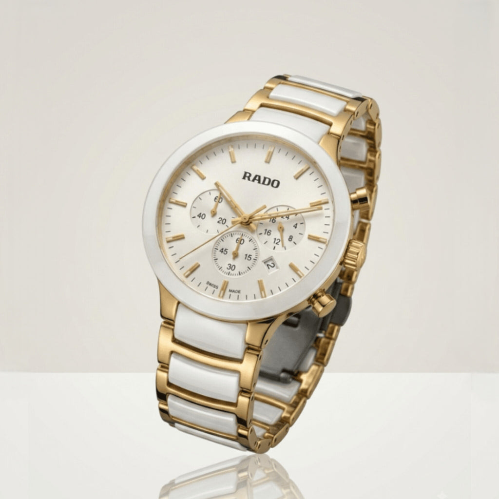 RADO CENTRIX CHRONOGRAPH (WHITE GOLD)