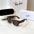RAYBAN PUFFER TIGER GREEN SUNGLASSES WITH ORIGINAL BOX AND KIT