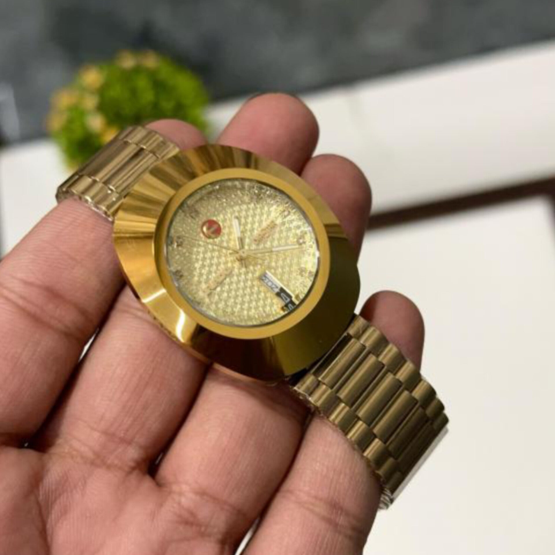 RADO DIASTAR GOLD DAY DATE (AUTOMATIC)