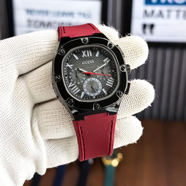 GUESS GW SQUARE CHRONOGRAPH WATCH