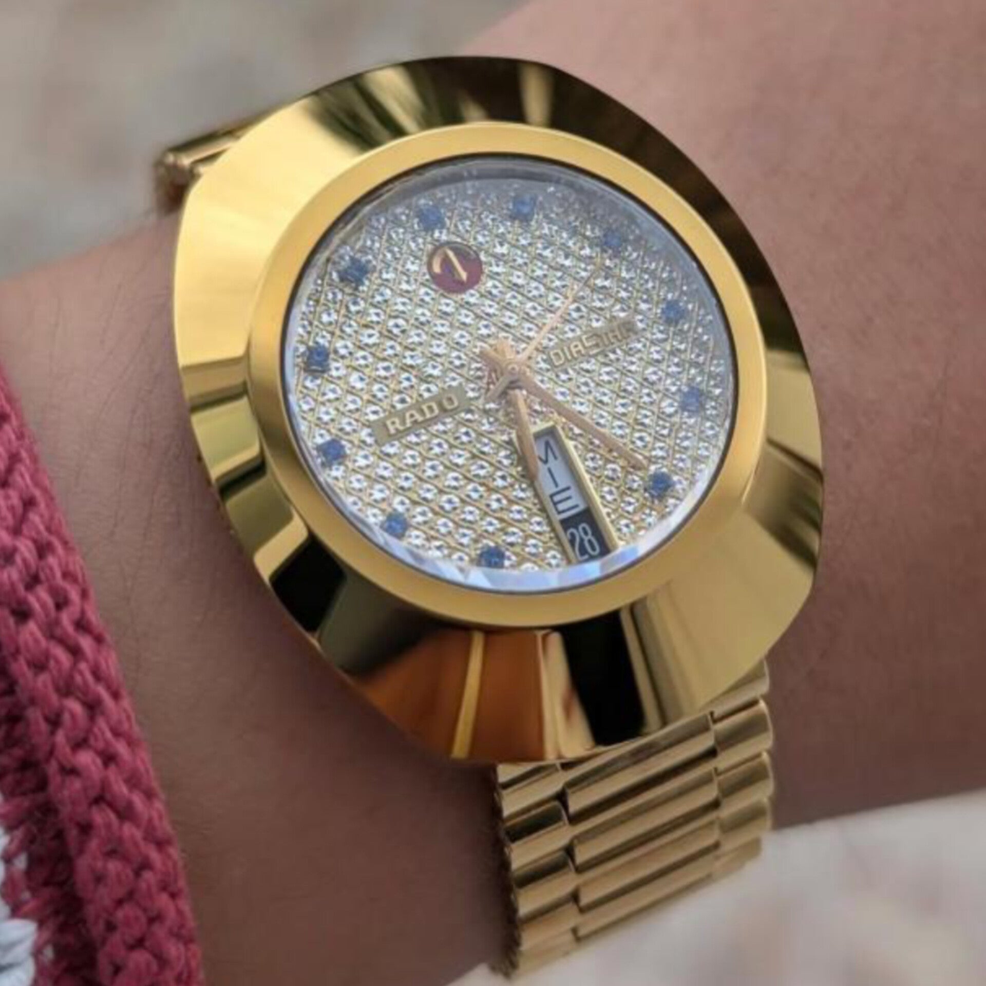 RADO DIASTAR GOLD DAY DATE (AUTOMATIC)