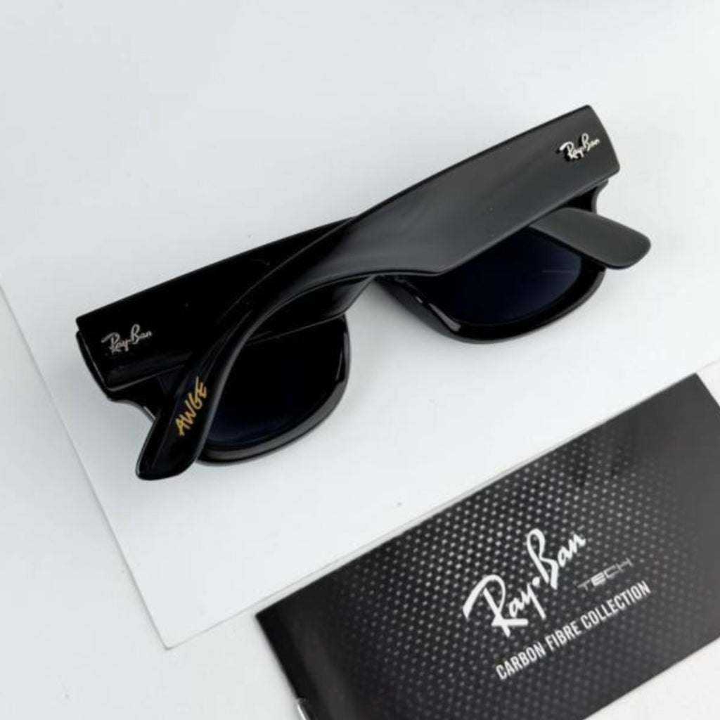 RAYBAN PUFFER SUNGLASSES WITH ORIGINAL BOX AND KIT