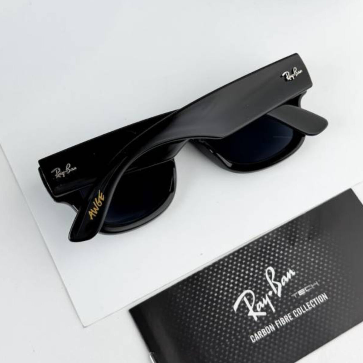 RAYBAN PUFFER SUNGLASSES WITH ORIGINAL BOX AND KIT
