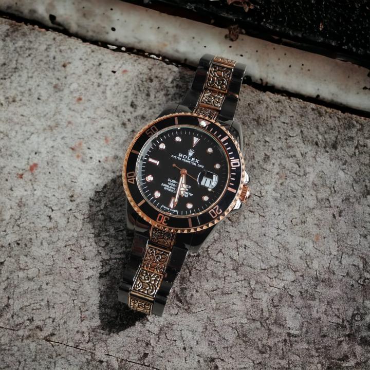 ROLEX VINTAGE WITH DATE WORKING (COPPER BLACK)