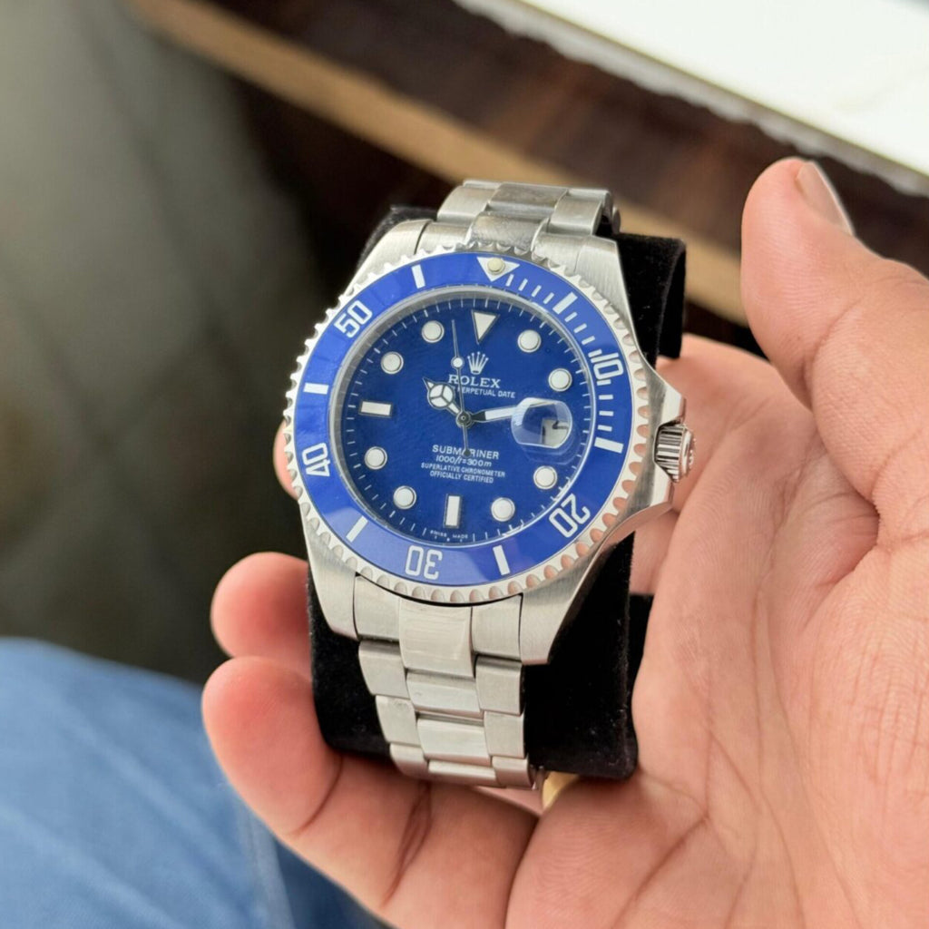 ROLEX SUBMARINER SILVER BLUE  (CELL MODEL)