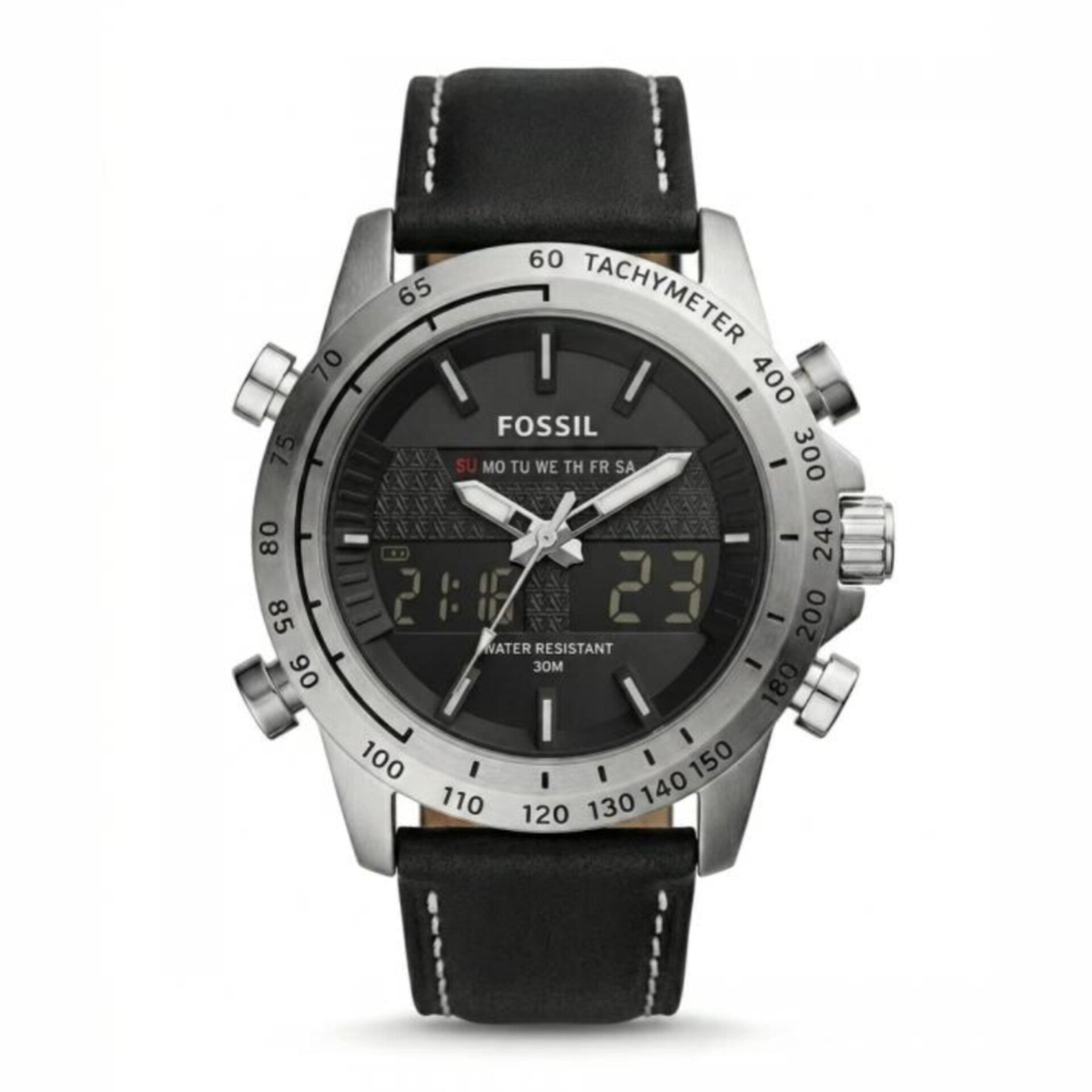 FOSSIL ANALOGUE DIGITAL WATCH