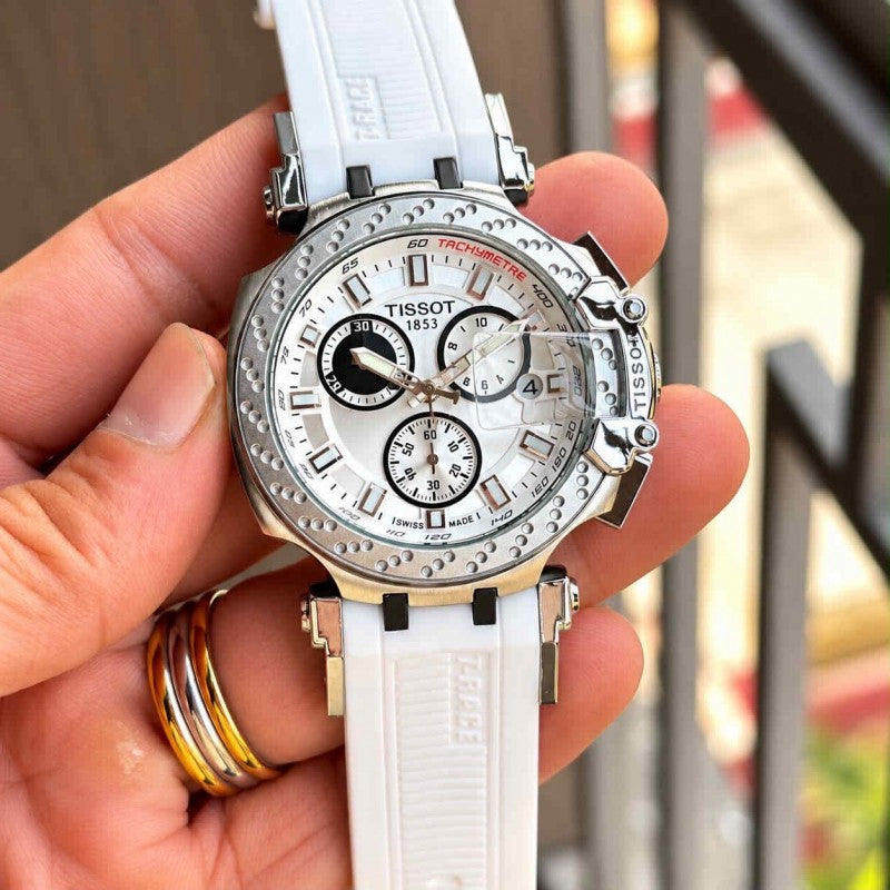 TISSOT T-RACE CHRONOGRAPH (WHITE SILVER)
