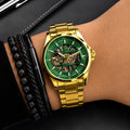 ROLEX CLASSIC GOLD GREEN (AUTOMATIC)