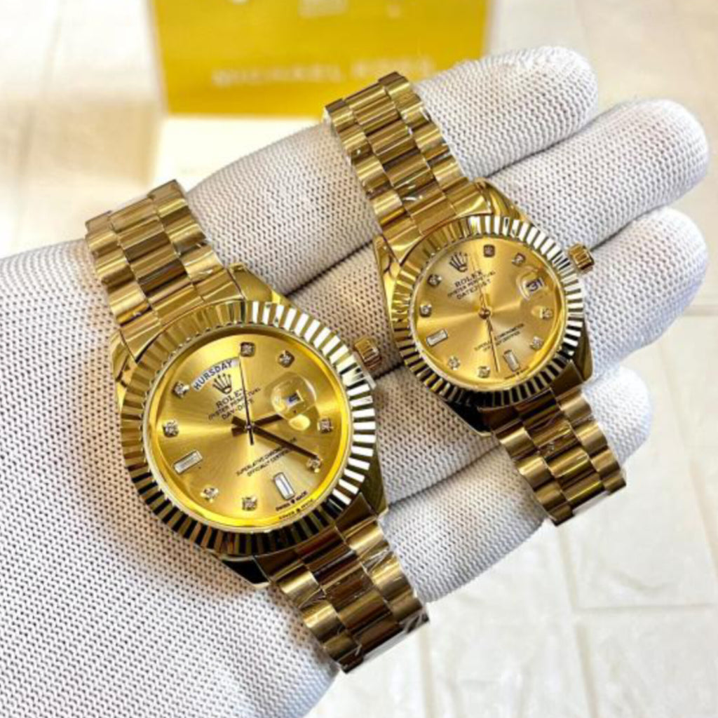 ROLEX DAY DATE GOLD (COUPLE WATCH)