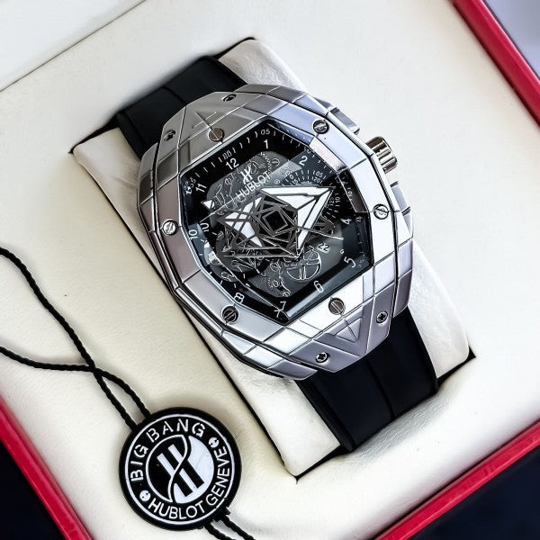 HUBLOT BIG BANG SPIDER (SILVER BLACK)