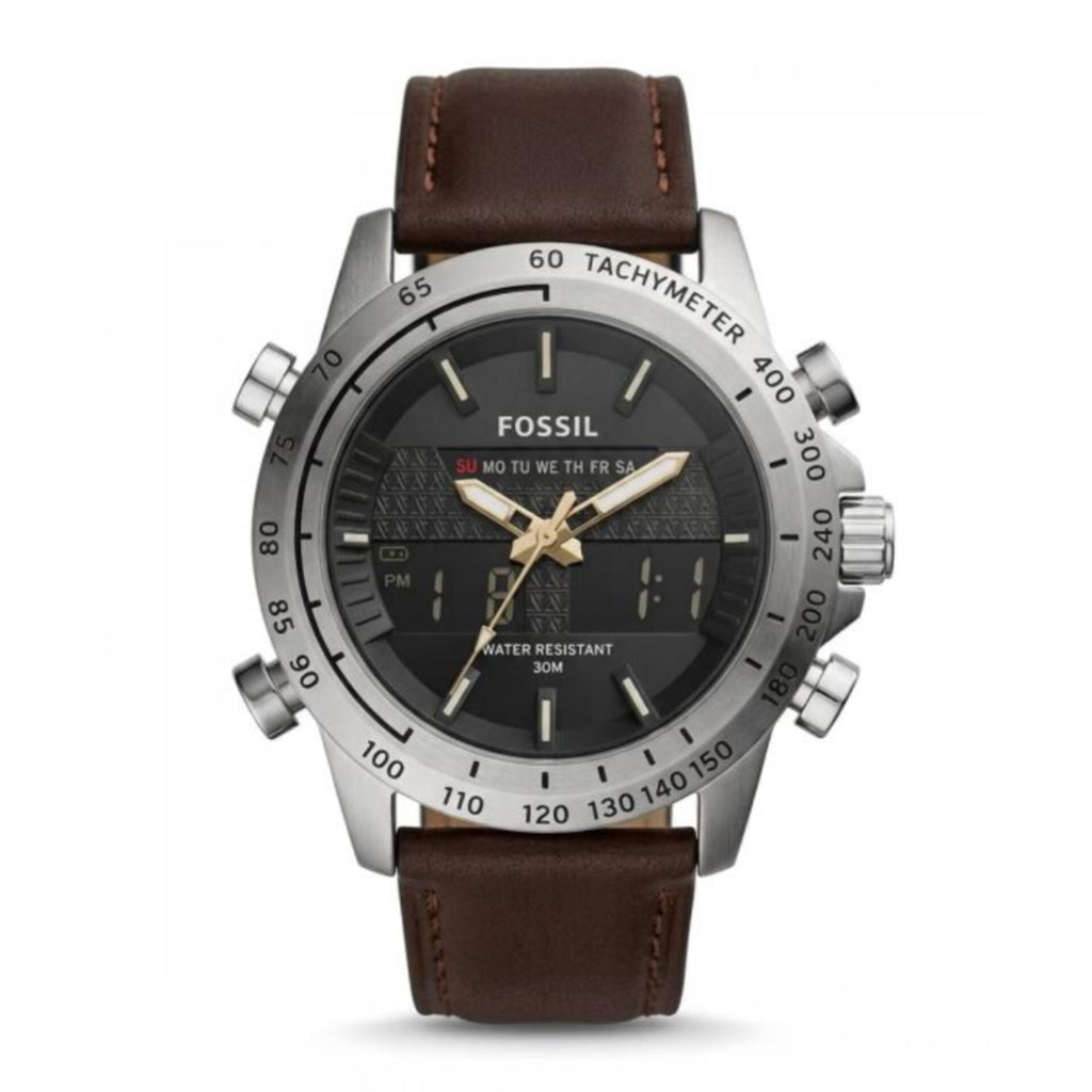 FOSSIL ANALOGUE DIGITAL WATCH