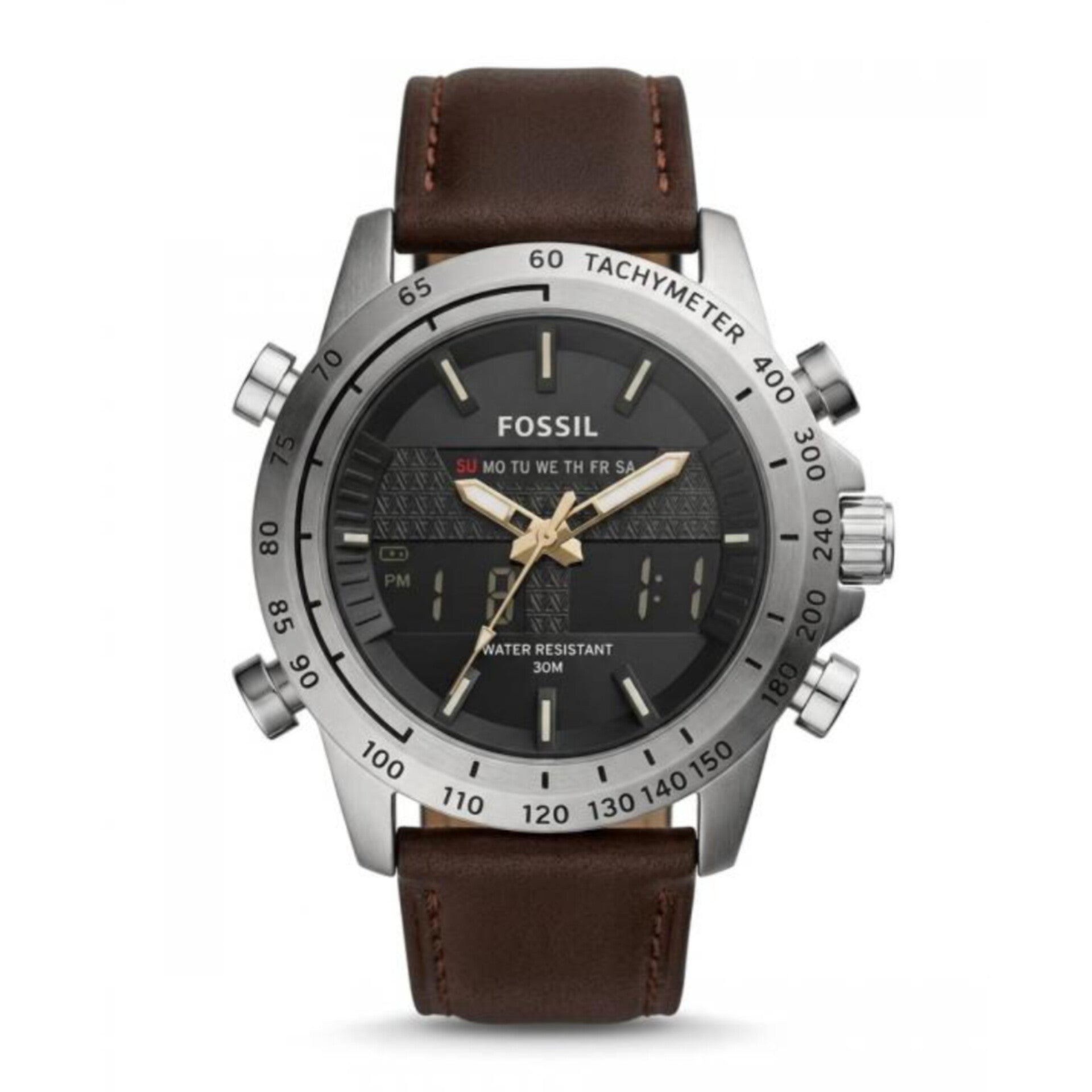 FOSSIL ANALOGUE DIGITAL WATCH