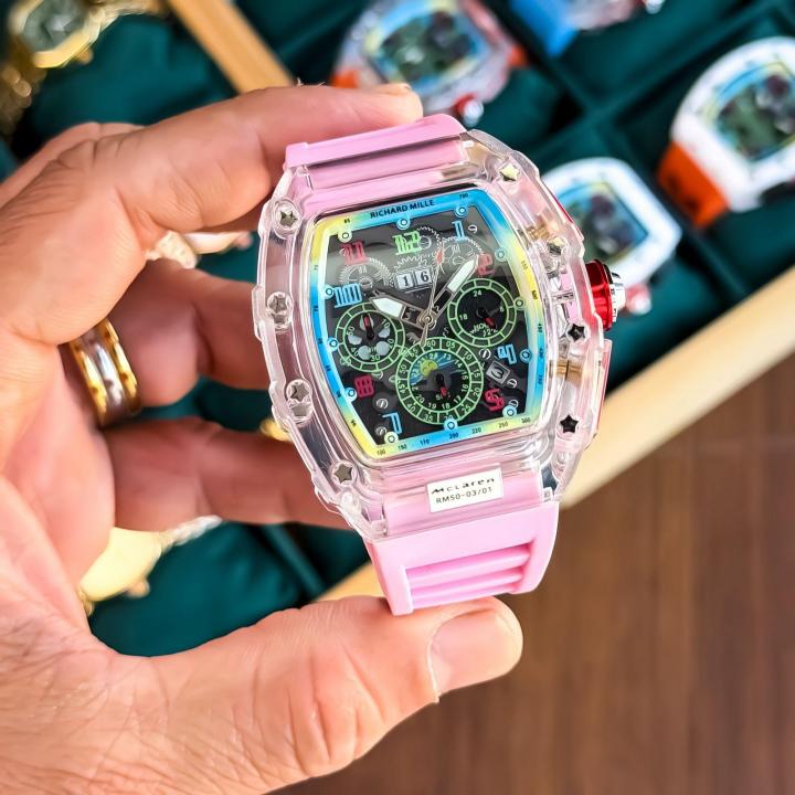RICHARD MILLE CHRONOGRAPH PINK