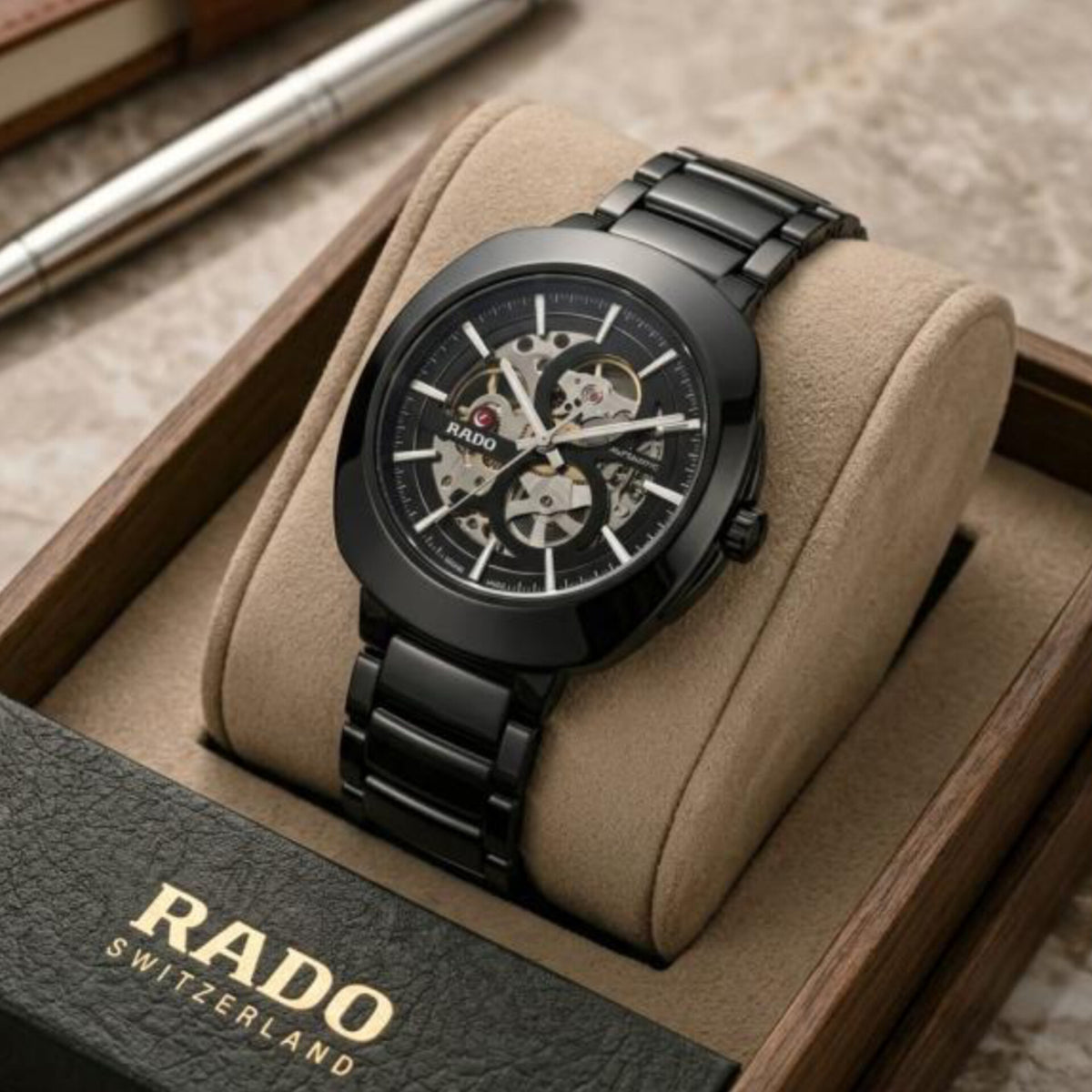 RADO DIASTAR FULL BLACK (AUTOMATIC)