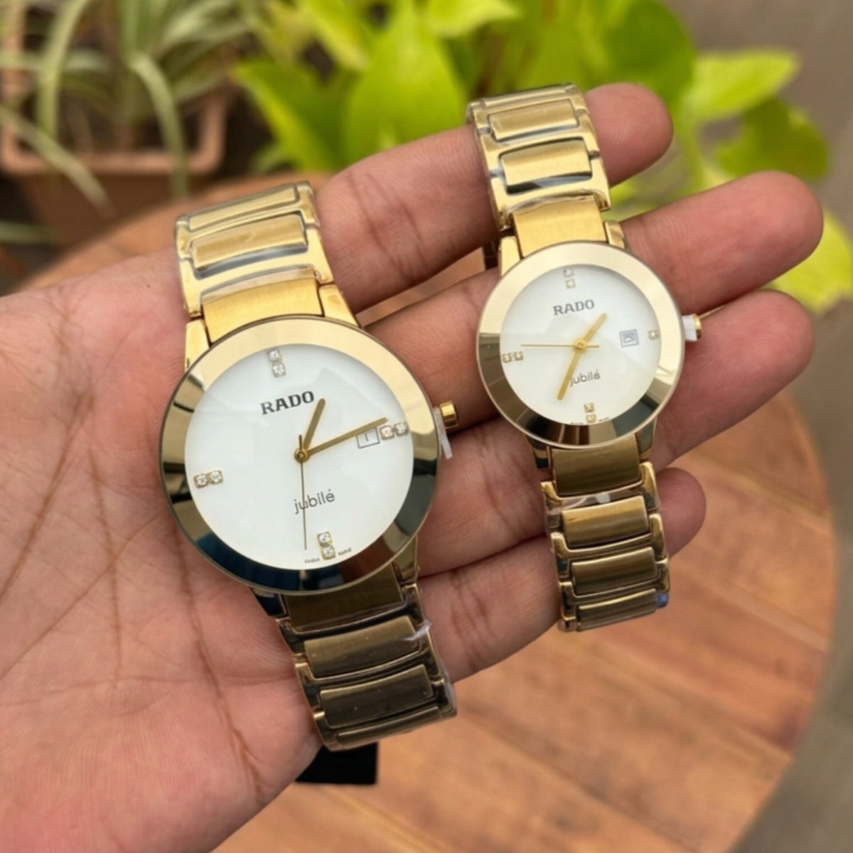 RADO JUBLIE WHITE GOLD (COUPLE WATCH)
