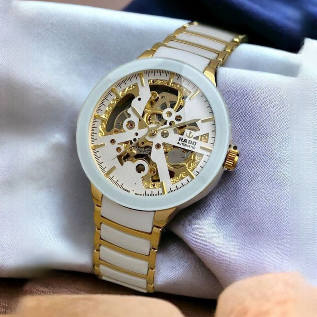 RADO CENTRIX GOLD WHITE JAPAN 1ST (AUTOMATIC)