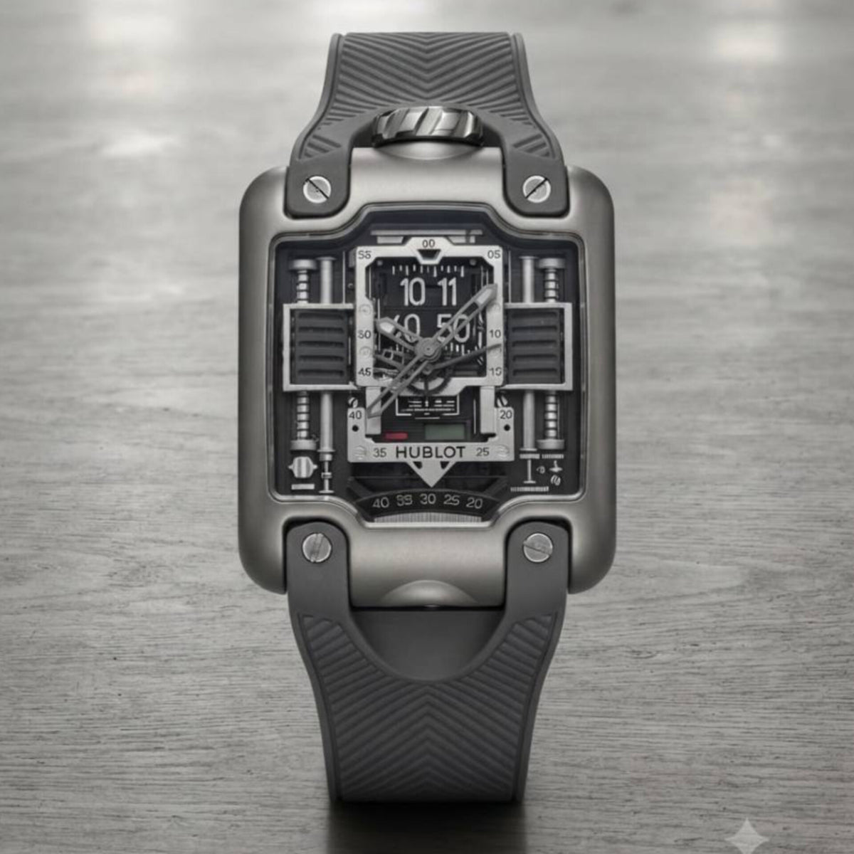 HUBLOT MP-10 TOURBILLION (GREY SILVER)