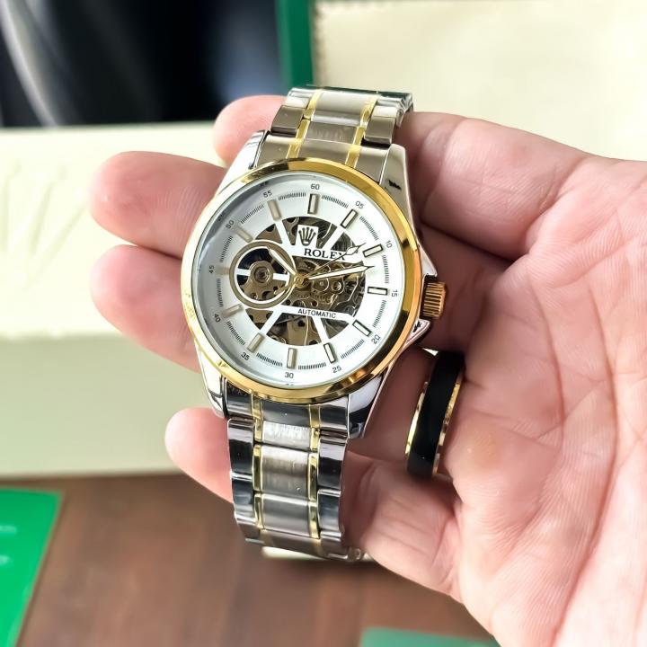 ROLEX CLASSIC GOLD WHITE TWO TONE (AUTOMATIC)