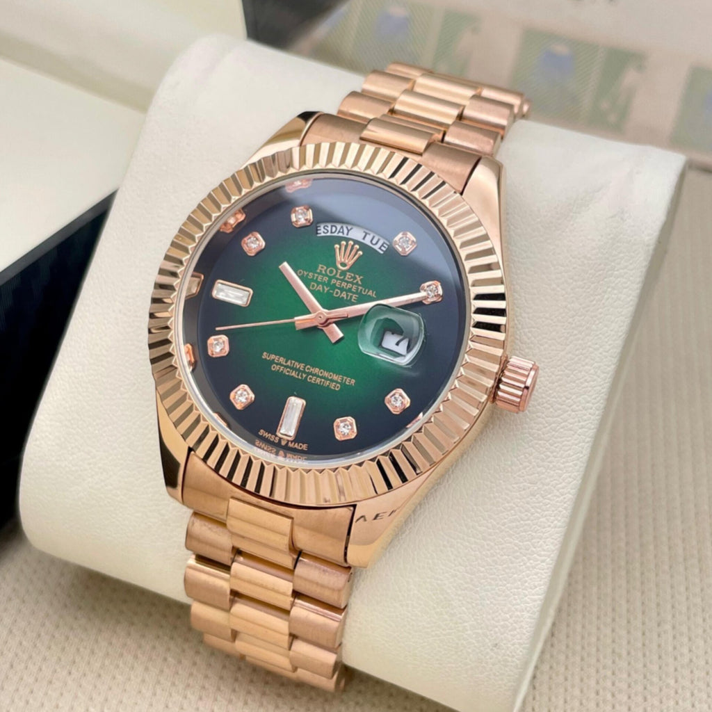 ROLEX DAY DATE COPPER GREEN (CELL MODEL)