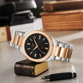 TISSOT PRC SOLAR (TWO TONE BLACK)