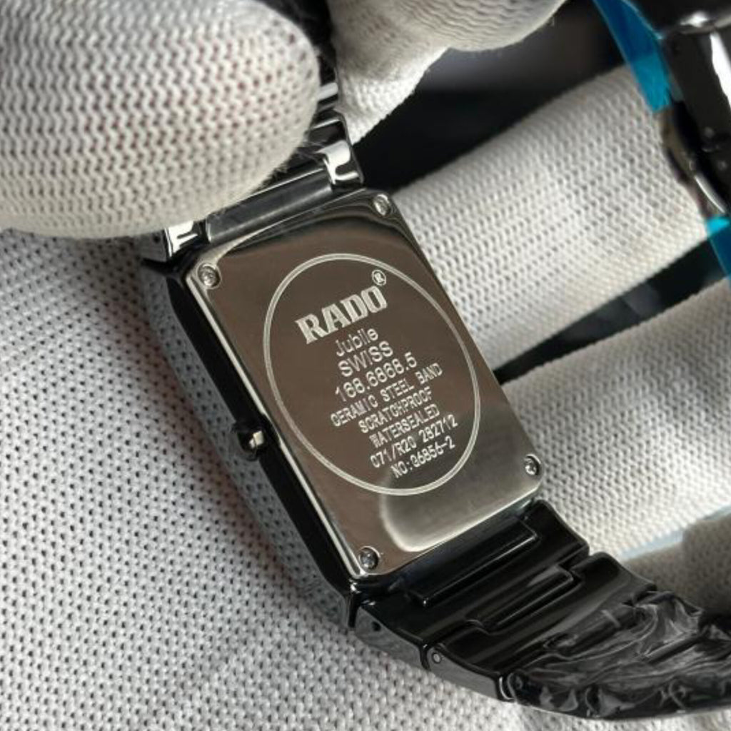 RADO JUBILE BLACK CERAMIC WATCH