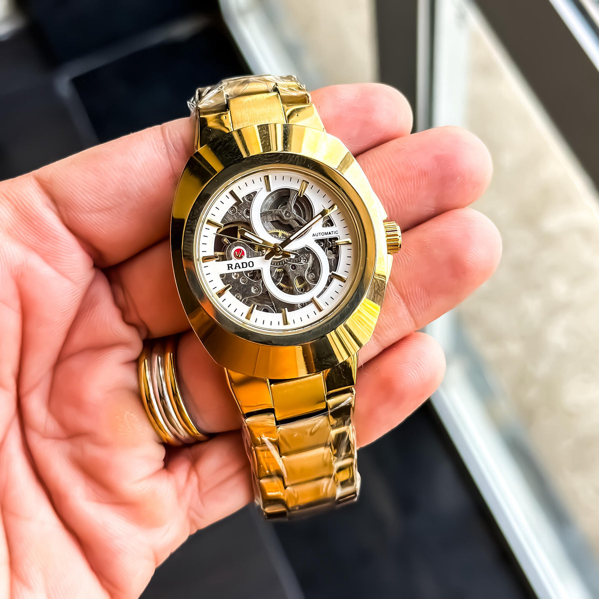 RADO DIASTAR GOLD WHITE (AUTOMATIC)