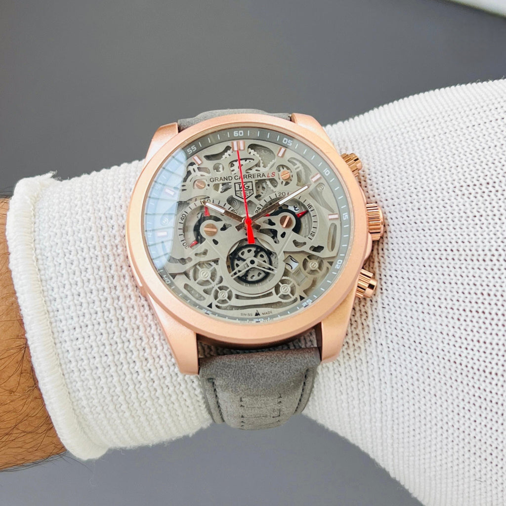 TAG HEUER CR7 GREY CHRONOGRAPH WATCH