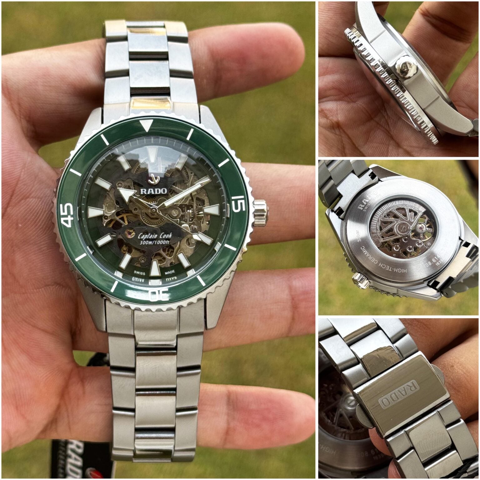 RADO CAPTAIN COOK SKELETON (AUTOMATIC)