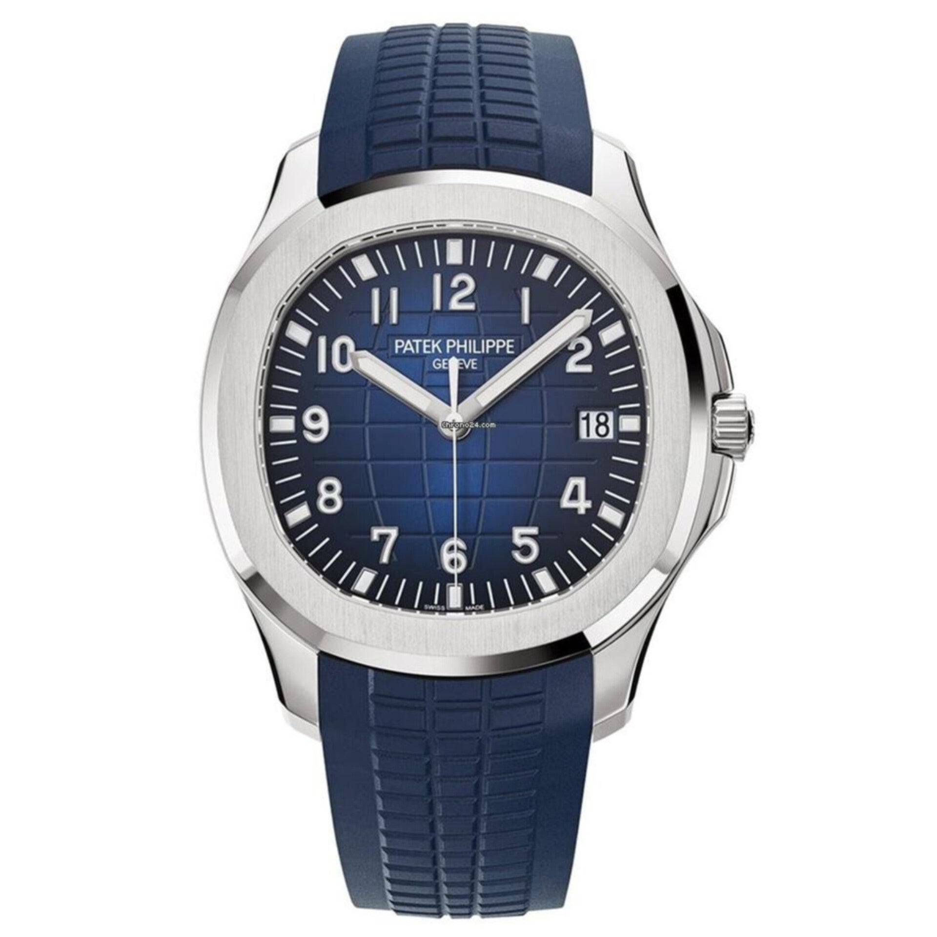 PATEK PHILIPPE AQUANUT BLUE SILVER (CELL MODEL)
