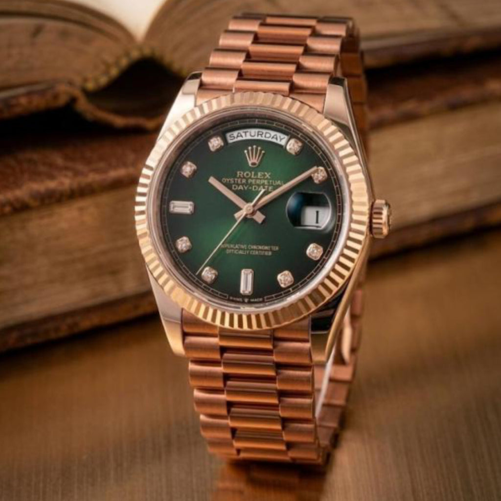 ROLEX DAY DATE COPPER GREEN (CELL MODEL)
