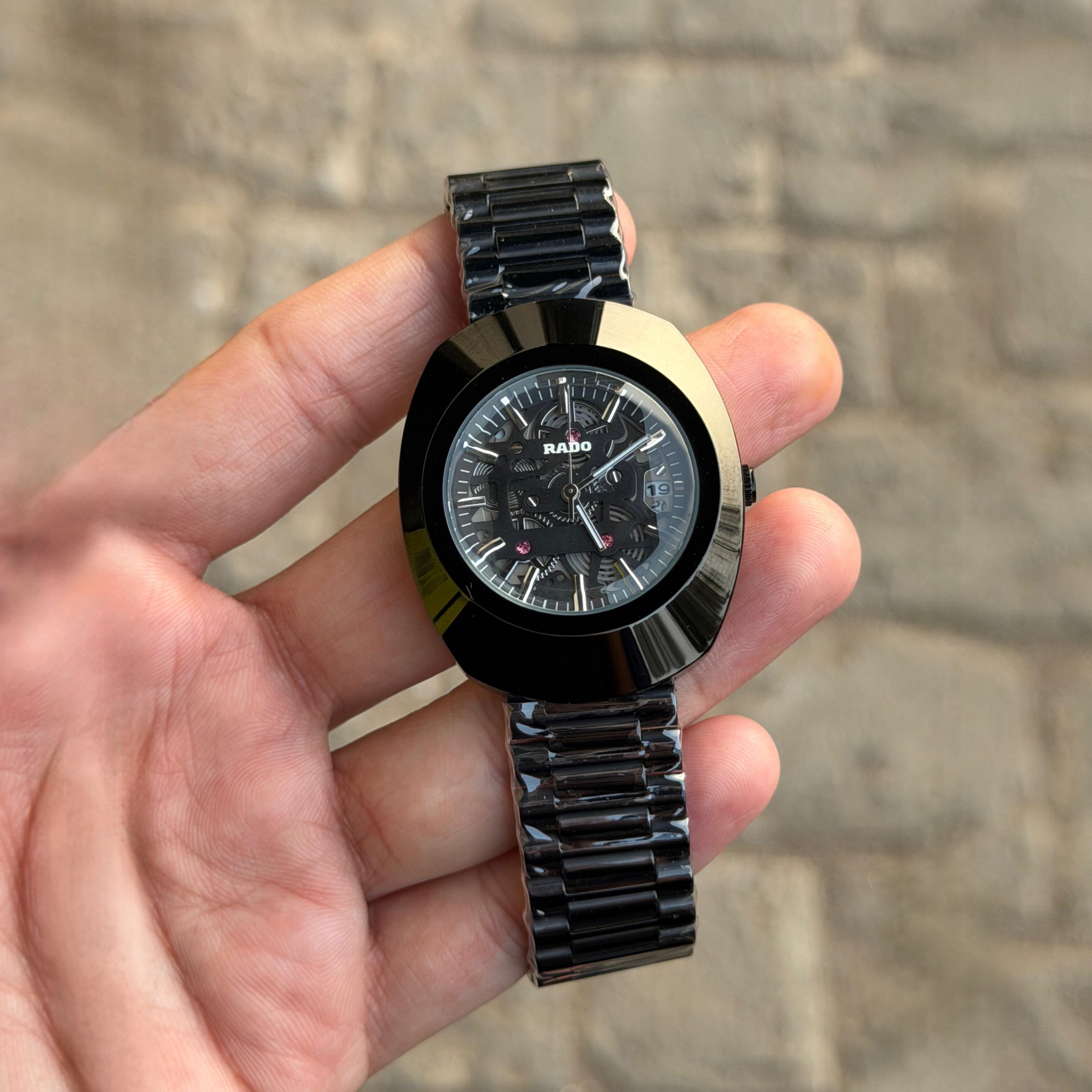 RADO DIASTAR SKELETON BLACK (CELL MODEL) – BRANDSTUFF.IN
