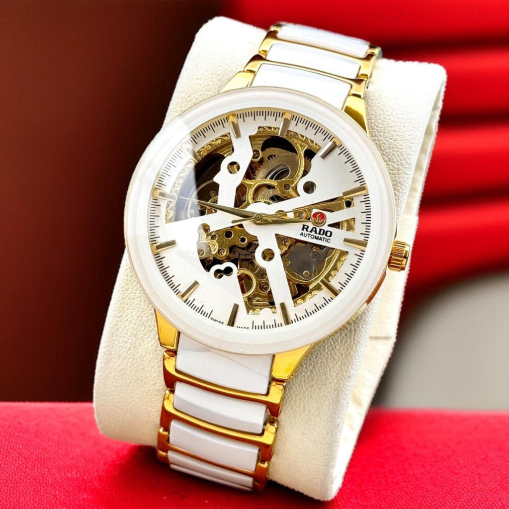RADO CENTRIX GOLD WHITE JAPAN 1ST (AUTOMATIC)