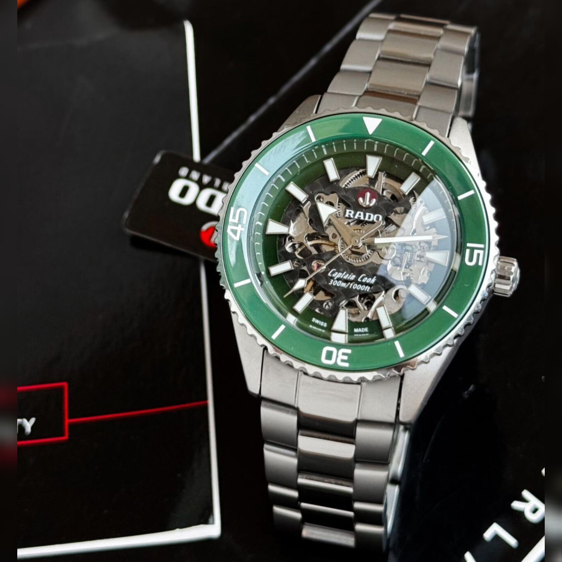 RADO CAPTAIN COOK SKELETON (AUTOMATIC)