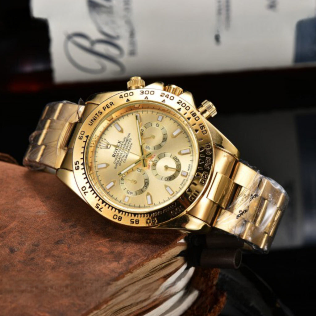 ROLEX DAYTONA FULL GOLD (AUTOMATIC)