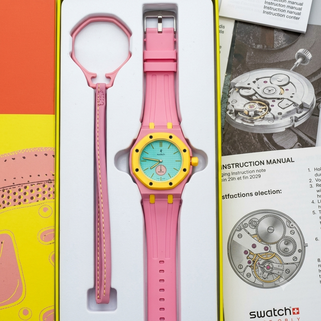 ROYAL POP AP X SWATCH WITH EXTRA BELT