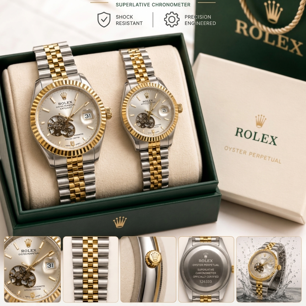 ROLEX DATE JUST (COUPLE WATCH)