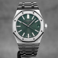 AUDEMARS PIGUET ROYAL OAK SILVER GREEN (AUTOMATIC)